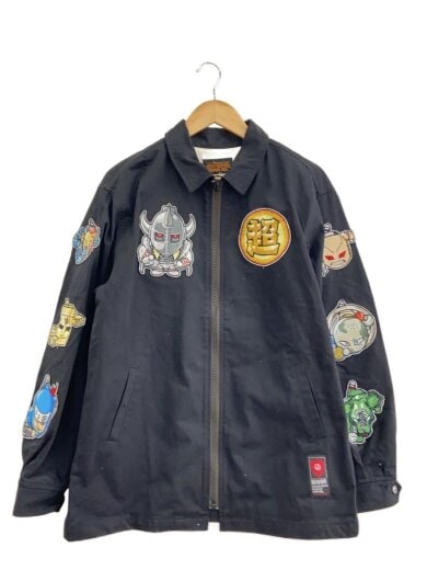 商品画像：キン肉マン/悪魔将軍/ベトジャン/XL/コットン/BLK 1
