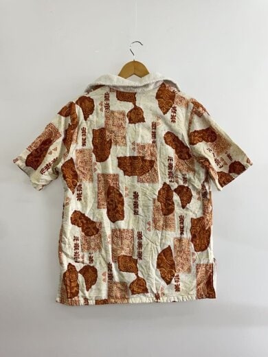 商品画像：70s/ビーチシャツ/USA製/L/CRM/総柄 2