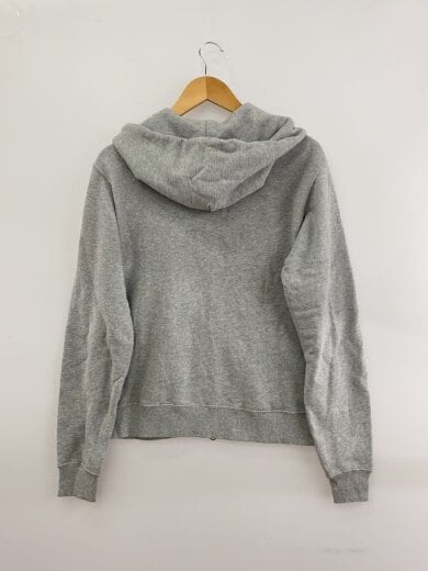 商品画像：ジップパーカー/M/コットン/GRY/782-6931001 2