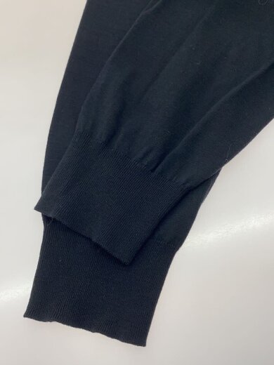 商品画像：SMOOTH SOFT SWEAT POLO/ロングスリーブニットポロ/3/ウール/BLK/A24AP02BW// 5