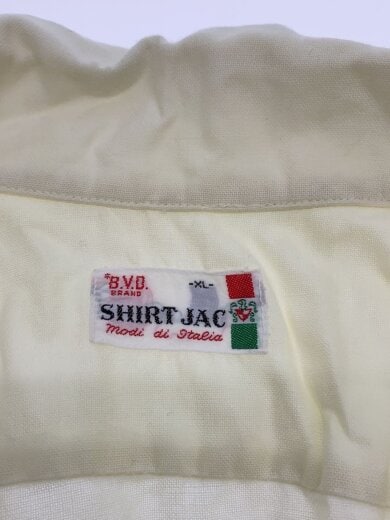 商品画像：SHIRT JAC/60s/B.V.D/Italian Collar/半袖シャツ/XL/コットン/IVO/// 3