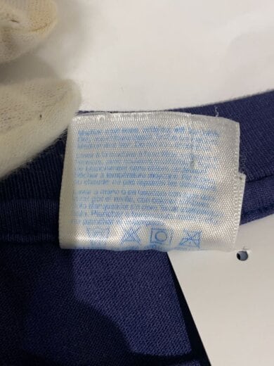 商品画像：90s 50/50 USA製 ナス紺 フェードTシャツ/42/コットン/NVY// 5