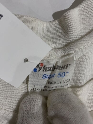 商品画像：90s 50/50 USA製 D.A.R.E. Tシャツ/L/コットン/WHT// 3