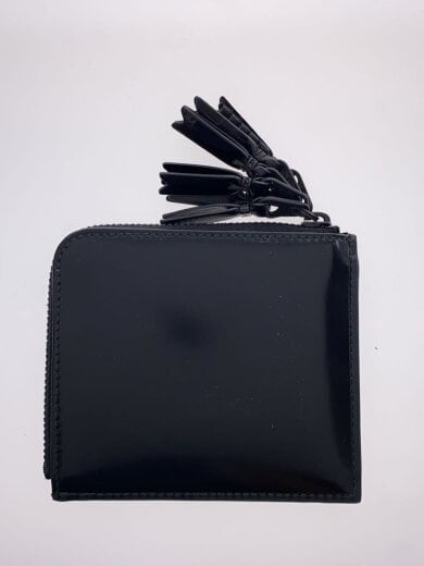 商品画像：財布/レザー/BLK/無地/レディース// 2
