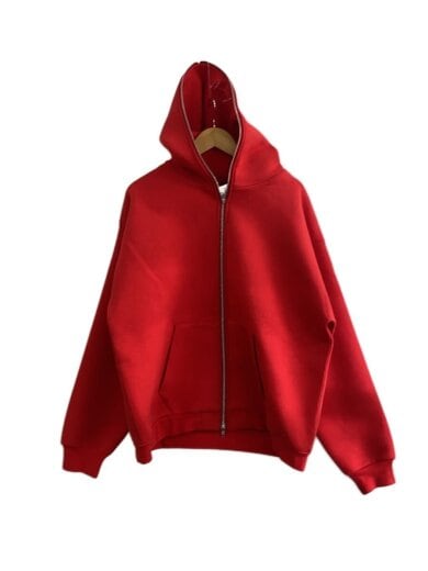 商品画像：Full Face Zip Hoodie/XL/RED/11-13-2258-803// 1