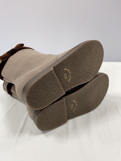 商品画像：キッズ靴/17cm/ブーツ/スウェード/GRY/13-9401-617 4