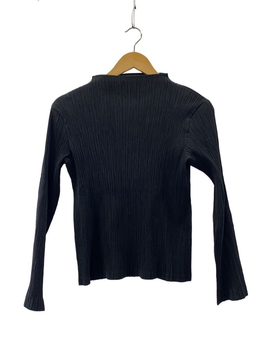 ISSEY MIYAKE / カットソー/--/ポリエステル/BLK/無地/IM32FJ264