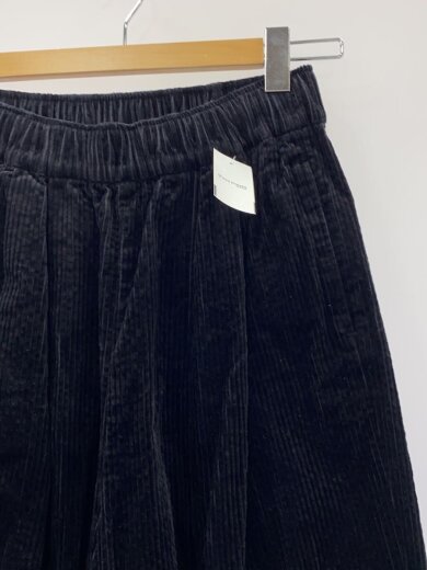 商品画像：ワイドパンツ/--/コットン/BLK/無地/portom20016 3