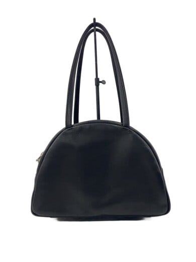 商品画像：ハンドバッグ/レザー/BLK/無地 1