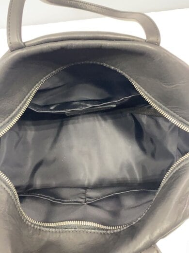 商品画像：ハンドバッグ/レザー/BLK/無地 6