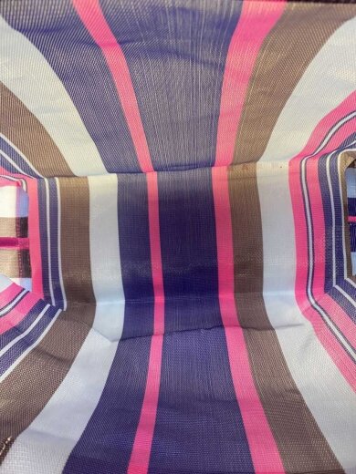 商品画像：トートバッグ/ナイロン/BLU/ストライプ 5