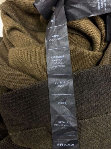 商品画像：パーカー/2/コットン/BRW/無地/f0503m 5