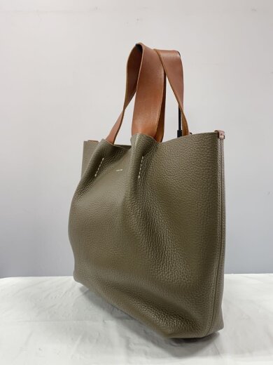 商品画像：トートバッグ/レザー/BRW/無地 2