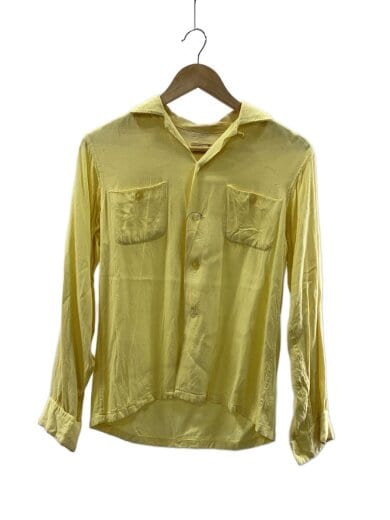 商品画像：50s～60s/wings/オープンカラー/長袖シャツ/16/--/YLW 1