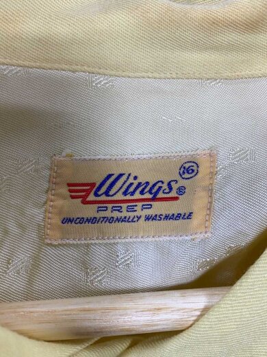 商品画像：50s～60s/wings/オープンカラー/長袖シャツ/16/--/YLW 3