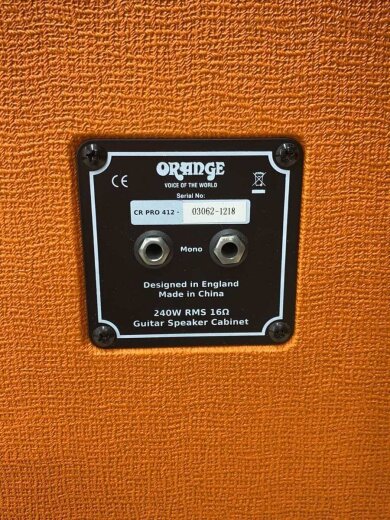 画像：ORANGECrush Pro 412 アンプ7