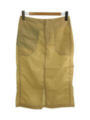 ×Americana/ロングスカート/M/ナイロン/YLW