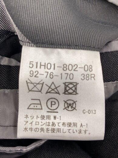 商品画像：セットアップ/--/ウール/BLK/51H01-802-08// 4