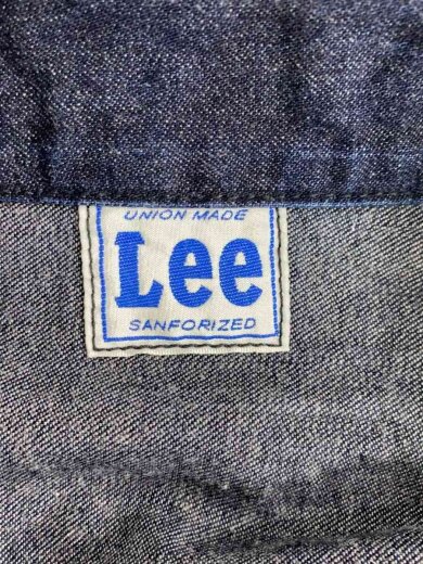 画像：LeeGジャン/L/デニム/IDG/無地/LM72383