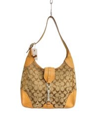 ラージホーボー_ハンプトンズ_シグネチャー_ベージュ/--/CML