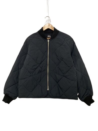 商品画像：キルティングジャケット/M/ナイロン/BLK/115652 1