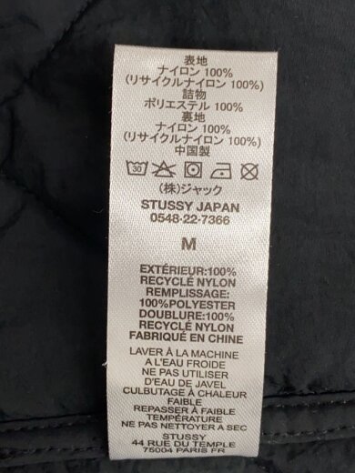 商品画像：キルティングジャケット/M/ナイロン/BLK/115652 4