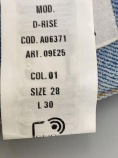 商品画像：D-Rise Relaxed Jeans/ボトム/28/コットン/09E25 5