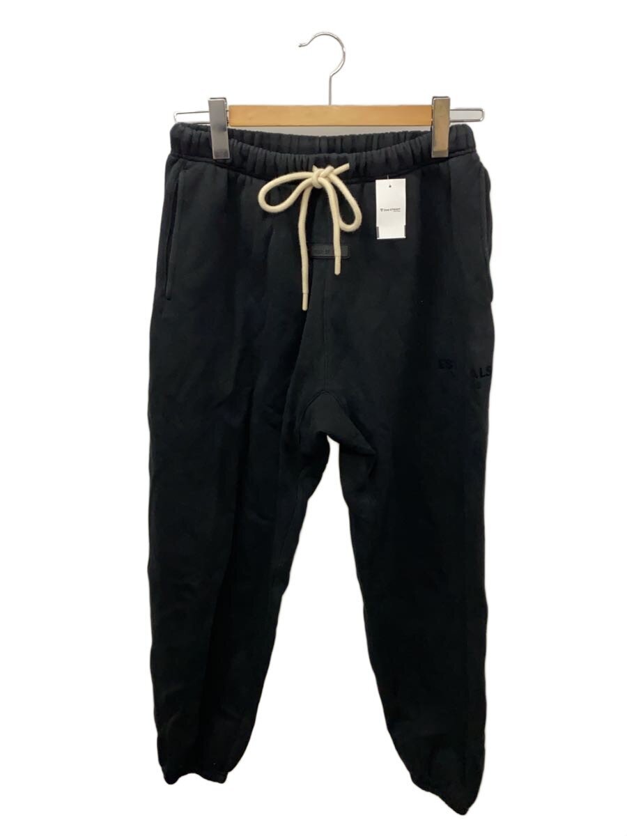 ESSENTIALS / ボトム/S/コットン/BLK/無地