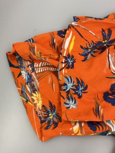 商品画像：アロハシャツ/L/レーヨン/ORN/総柄/HS-RL-KM0812 5