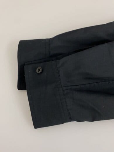 商品画像：長袖シャツ/L/ポリエステル/BLK/無地/BE-84025W 5