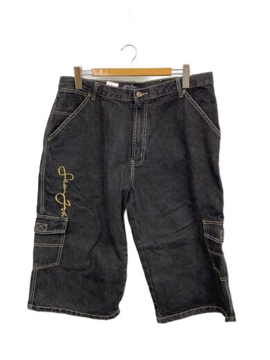 商品画像：ショートパンツ/38/デニム/BLK/無地 1