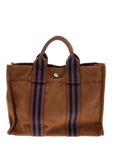 商品画像：バッグ/コットン/BRW/無地 1