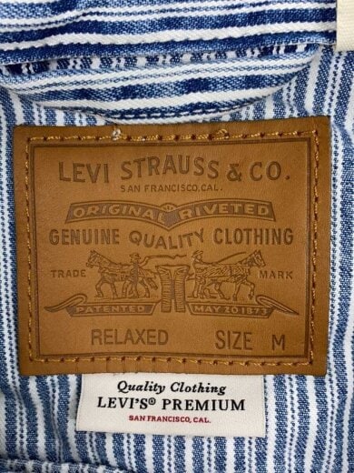 商品画像：TYPEⅢ TRUCKER JACKET/ジャケット/M/コットン/ストライプ/A5782-0045 3