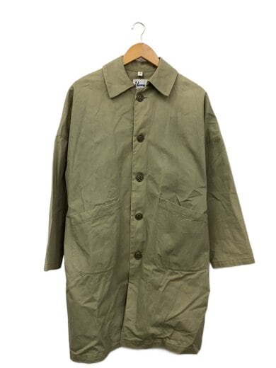 商品画像：コート/38/コットン/KHK/YAR-17AW 1