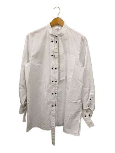 商品画像：長袖ブラウス/38/コットン/WHT/300GA230-1480 1