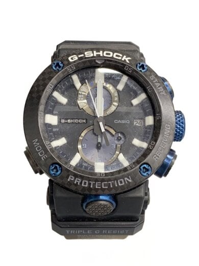 商品画像：ソーラー腕時計・G-SHOCK/アナログ/ラバー/BLK/BLK 1