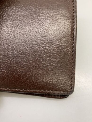 商品画像：2つ折り財布/レザー/BRW/無地/メンズ 3