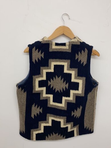 商品画像：ベスト/M/コットン/NVY/総柄/isaac Vasquez Garcia/ラグベスト 2