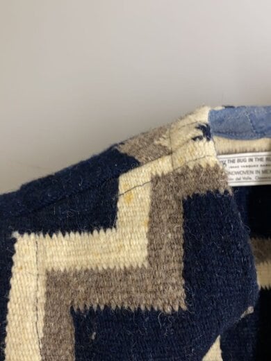 商品画像：ベスト/M/コットン/NVY/総柄/isaac Vasquez Garcia/ラグベスト 6