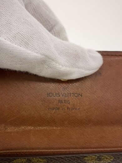 商品画像：ポルト・モネ・ビエ・カルト・クレディ_モノグラム・キャンバス/PVC/BRW/総柄/レディース 3