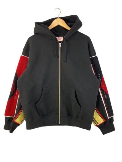 商品画像：24AW/towel zip up hoodie/ジップパーカー/M/コットン/BLK// 1