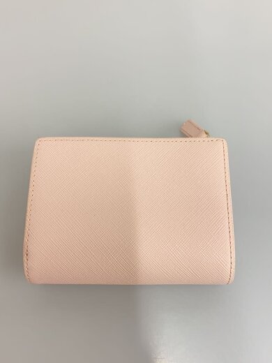 商品画像：3つ折り財布/牛革/PNK/レディース// 2