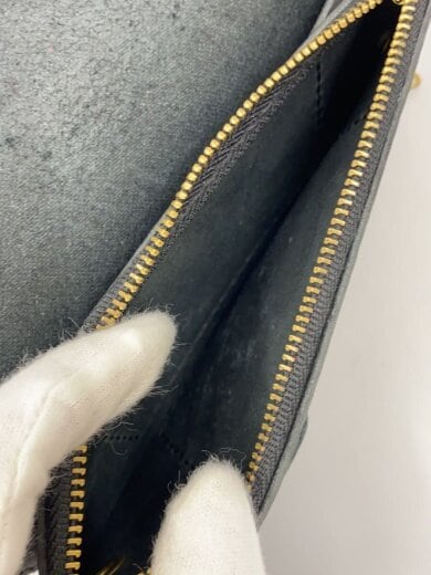 商品画像：長財布/レザー/BLK/メンズ// 4