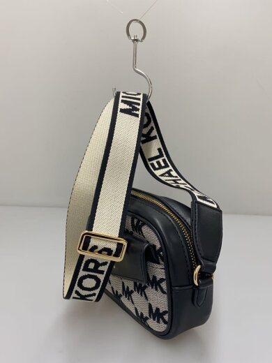 商品画像：ショルダーバッグ/フェイクレザー/BLK/総柄 2