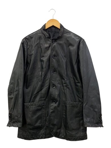 商品画像：レザージャケット・ブルゾン/52/牛革/BLK/無地/72-231-08-147786 1