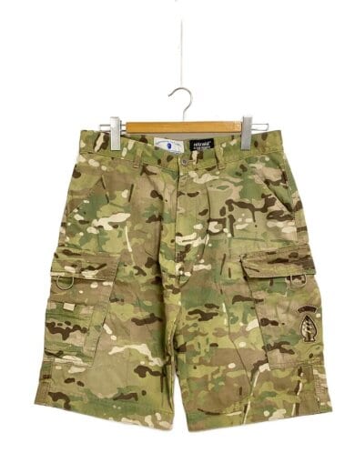 商品画像：ショートパンツ/L/コットン/KHK/カモフラ// 1