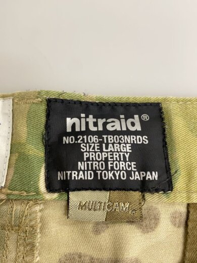 商品画像：ショートパンツ/L/コットン/KHK/カモフラ// 4