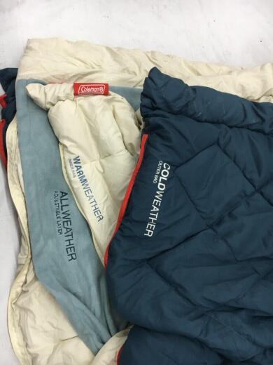 画像：Colemanマルチレイヤースリーピングバッグ/シュラフ/インディゴ5