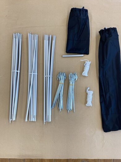 商品画像：T3-688-BK テント/ツールーム/2~3人用/BLK/T3-688-BK/KAMABOKO TENT 3(S)// 8