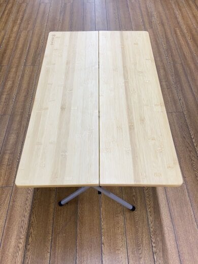 商品画像：LV-100T テーブル ワンアクションローテーブル竹 LV-100T/1~2人用/BEG// 2